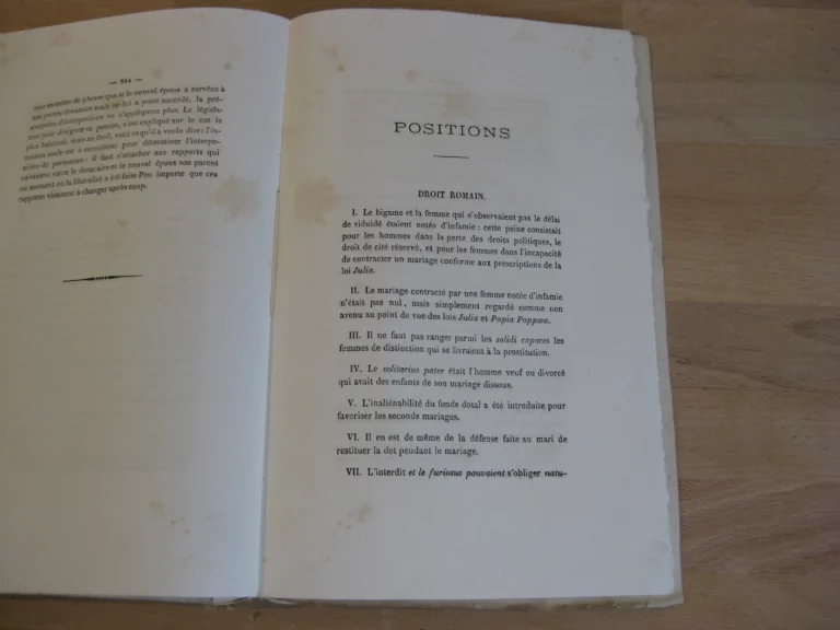 Des secondes noces en droit romain et en droit français Des secondes noces en droit romain et en droit français