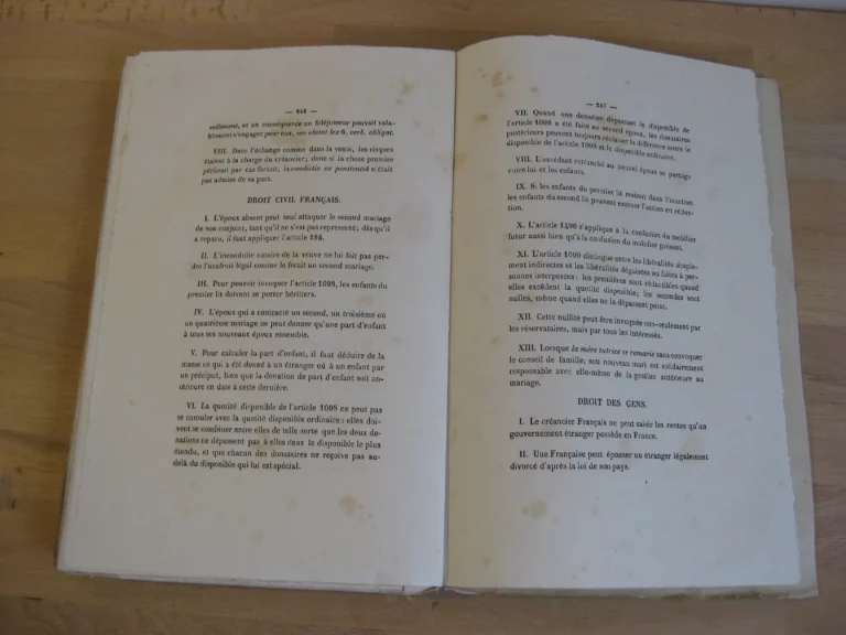 Des secondes noces en droit romain et en droit français Des secondes noces en droit romain et en droit français