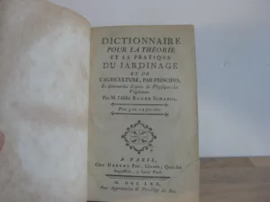 Dictionnaire pour la théorie et la pratique du jardinage et de l'agriculture