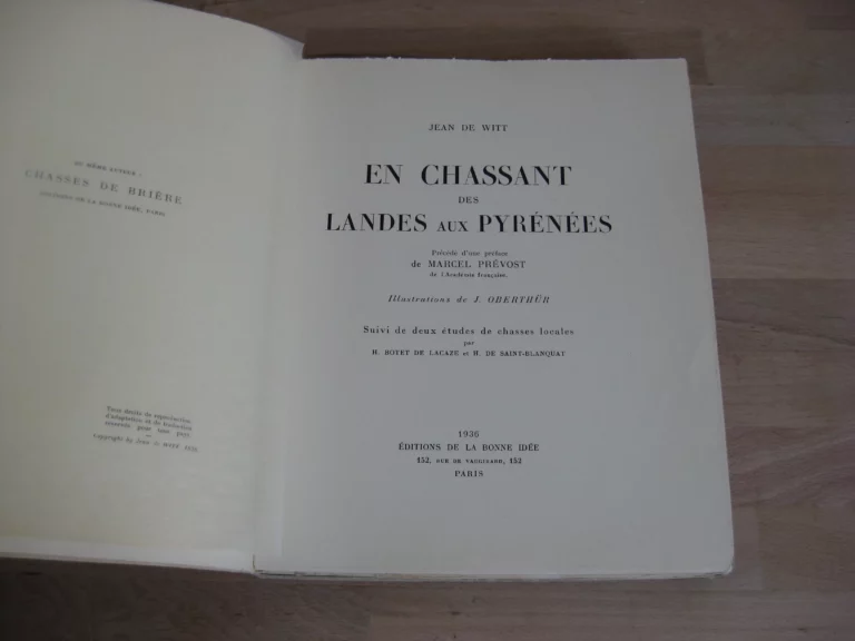 En chassant des Landes aux Pyrénées.