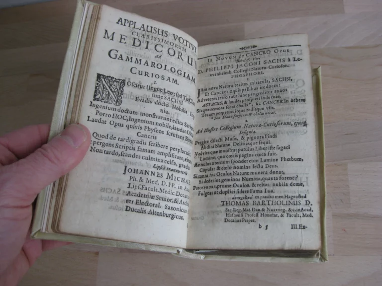 Gammarologia sive Gammarorum, vulgo cancrorum. Édition originale