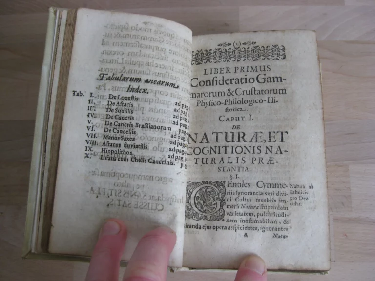 Gammarologia sive Gammarorum, vulgo cancrorum. Édition originale