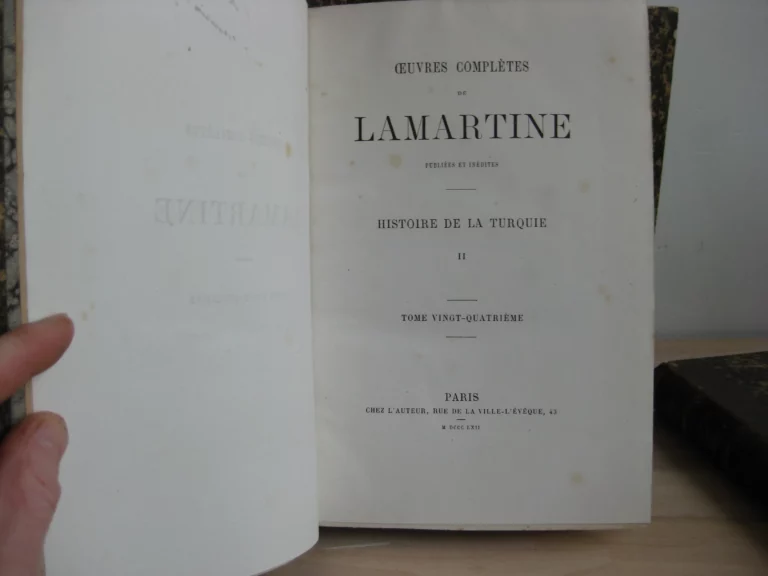 Histoire de la Turquie, 6 volumes complet