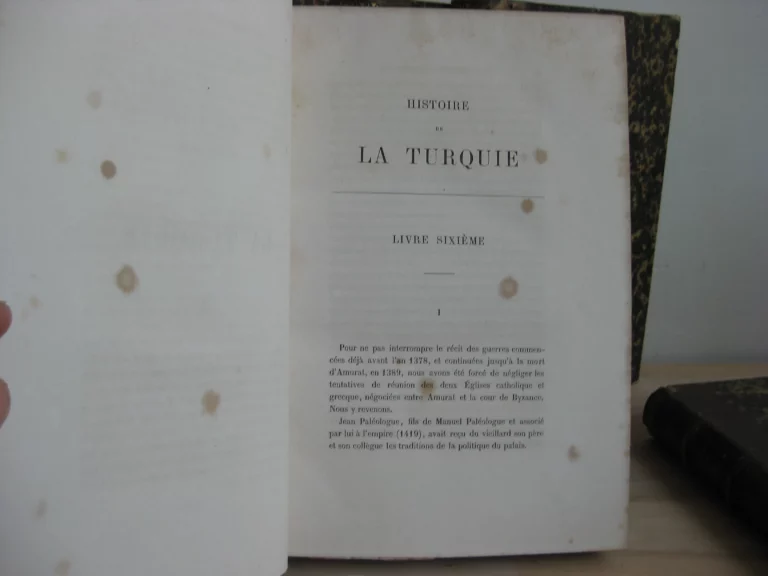 Histoire de la Turquie, 6 volumes complet