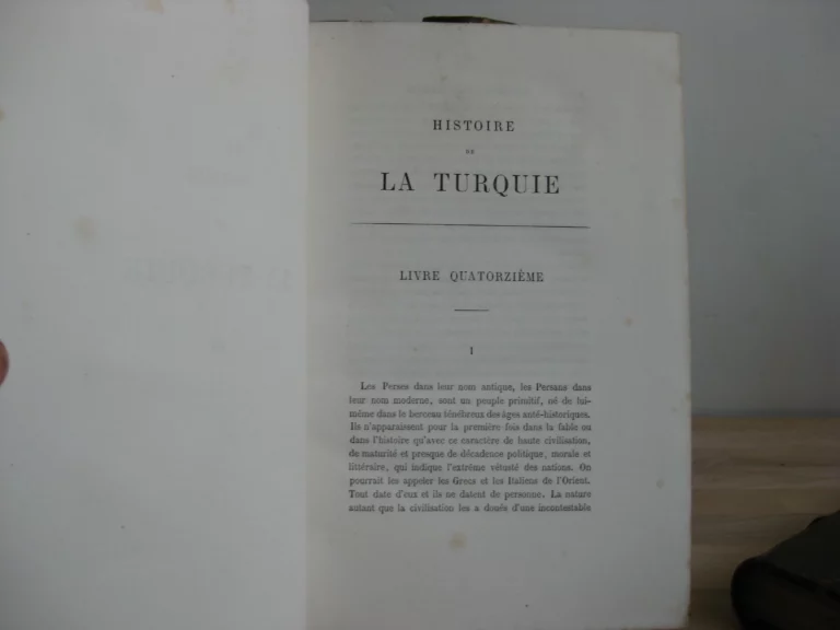 Histoire de la Turquie, 6 volumes complet