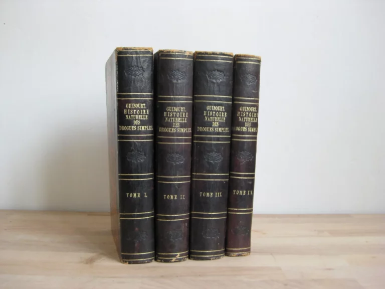 Histoire naturelle des drogues simples ou cours d'histoire naturelle