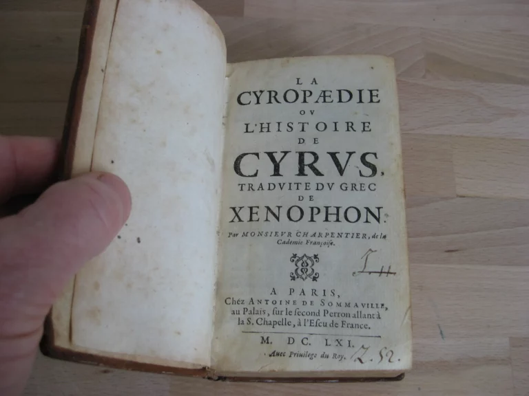 La Cyropaedie ou l’histoire de  Cyrus
