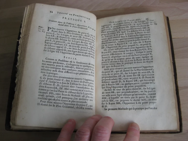 La perspective théorique et pratique - Jacques Ozanam La perspective théorique et pratique - Jacques Ozanam