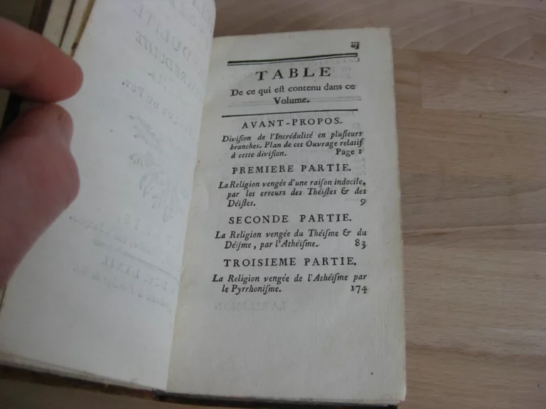 La religion vengée de l’incrédulité par l’incrédulité elle-même