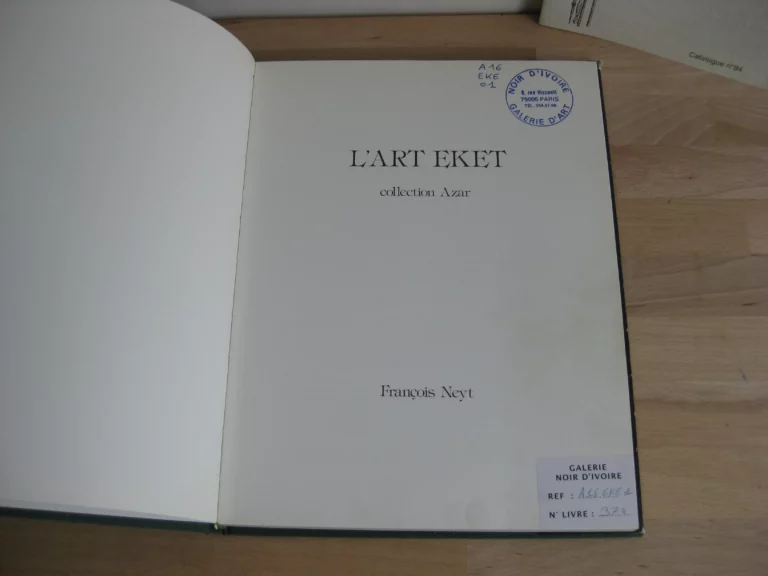 L’art Eket, collection Azar