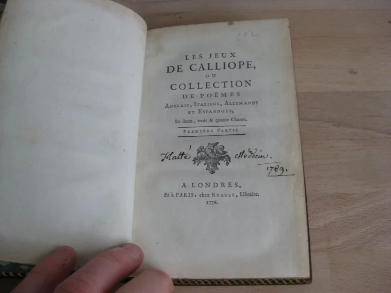 Les Jeux de Calliope