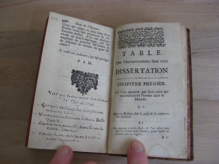 L’état de l’homme dans le pécher originel