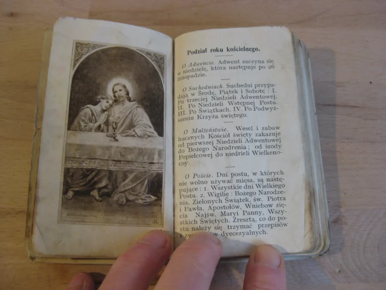 Livre polonais de prières dont Modlitwy  do spowiedzy sw