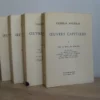Œuvres capitales, 4 tomes complet