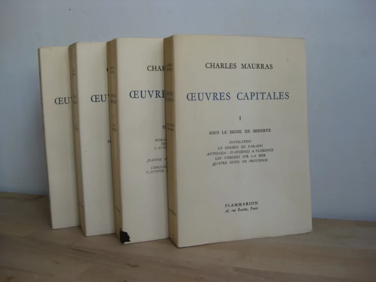 Œuvres capitales, 4 tomes complet