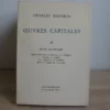 Œuvres capitales, 4 tomes complet