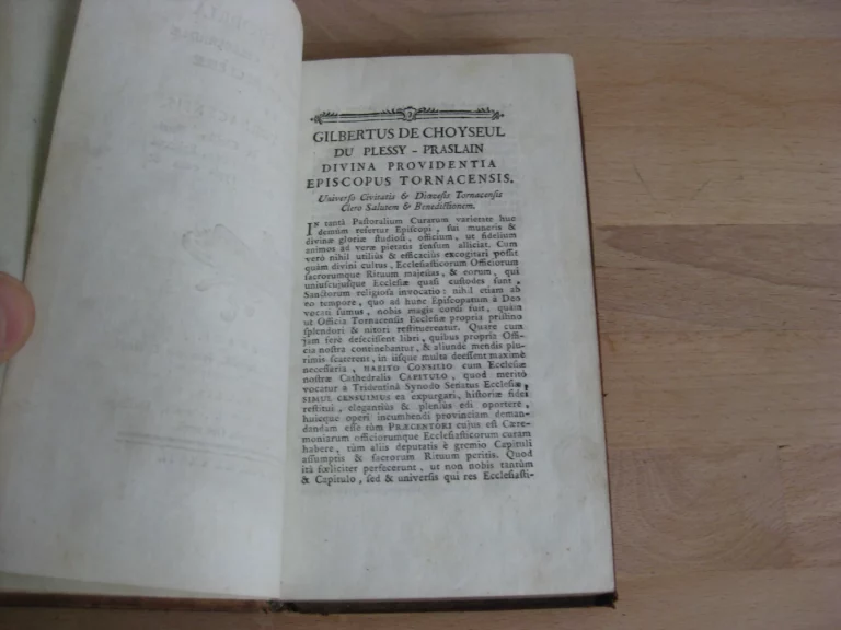 Officia propria antiquissimae et celeberrimae cathedralis ecclesiae et dioecesis Tornacensis