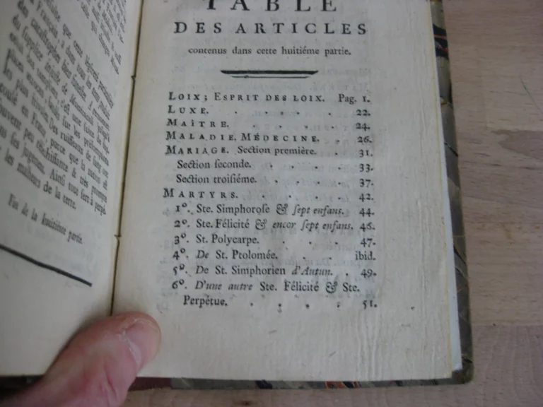 Questions sur l’encyclopédie par des amateurs. Huitième partie