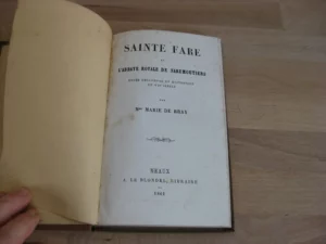 Sainte Fare et l’abbaye royale de Faremoutiers