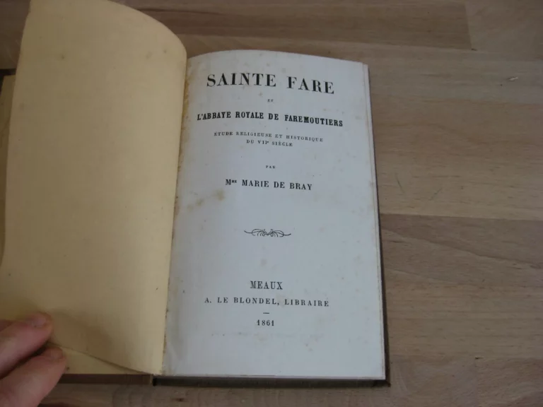 Sainte Fare et l’abbaye royale de Faremoutiers Sainte Fare et l’abbaye royale de Faremoutiers