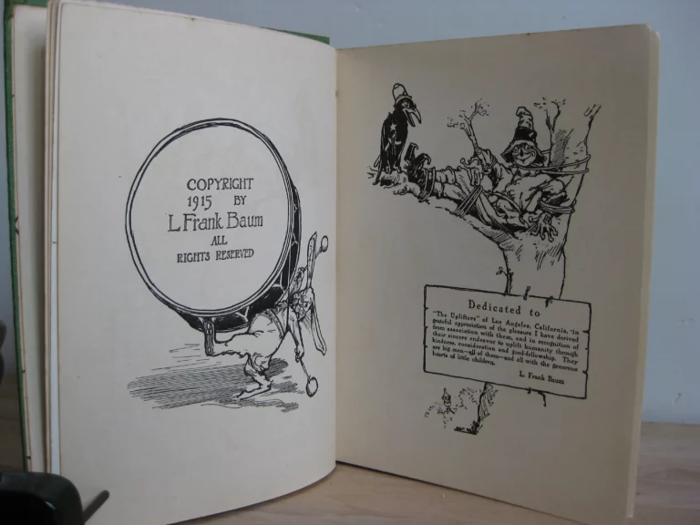 The Scarecrow of OZ - L. Frank Baum / John R. Neill - Édition originale The Scarecrow of OZ - L. Frank Baum / John R. Neill - Édition originale