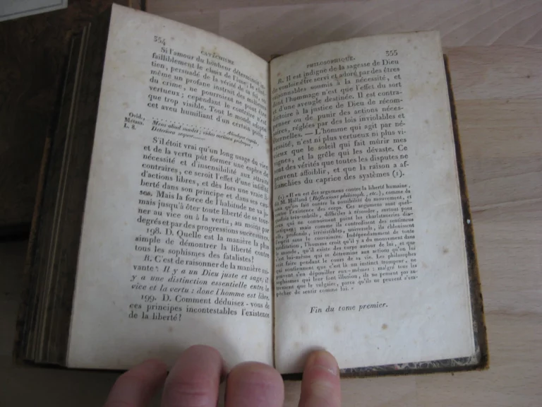 Catéchisme philosophique - François-Xavier de Feller