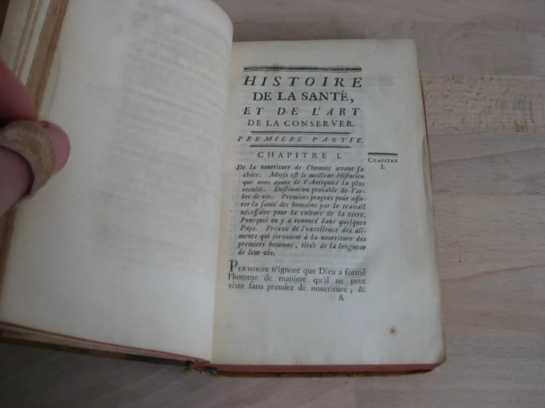 Histoire de la santé et de l’Art de la conserve Histoire de la santé et de l’Art de la conserve