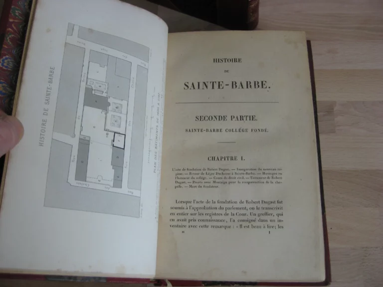 Histoire de Sainte Barbe - J. Quicherat