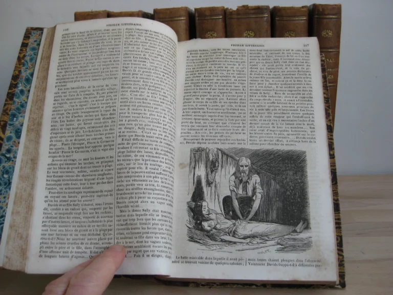 Journal des connaissances utiles - 1831 à 1846, 8 volumes, complet Journal des connaissances utiles - 1831 à 1846, 8 volumes, complet