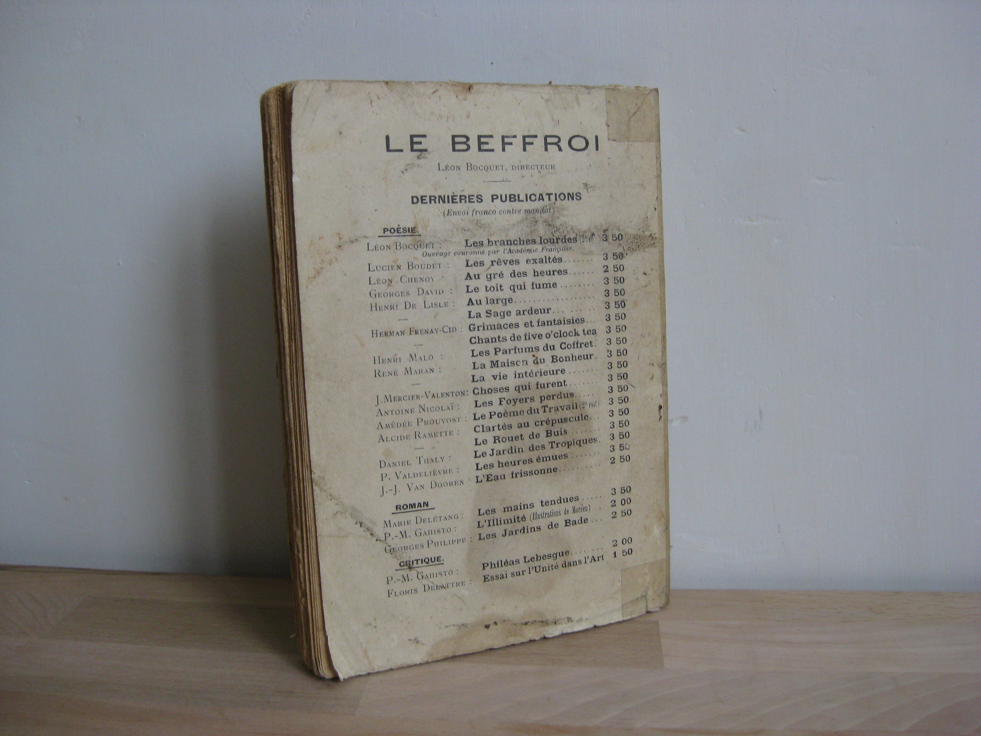 Le poème du Ternois - George Letervanic [Jules Garçon]