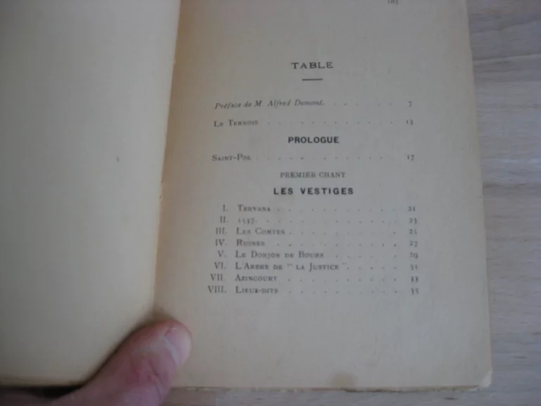 Le poème du Ternois - George Letervanic  -Jules Garçon