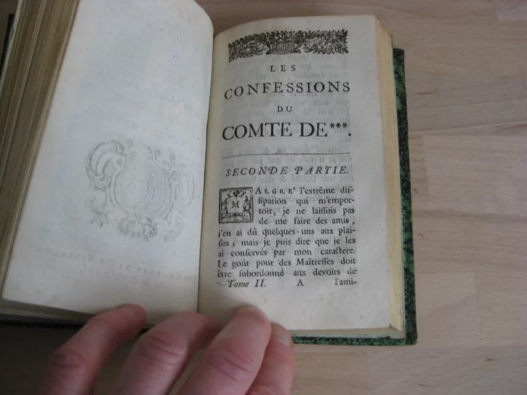 Les confessions du Comte de ***
