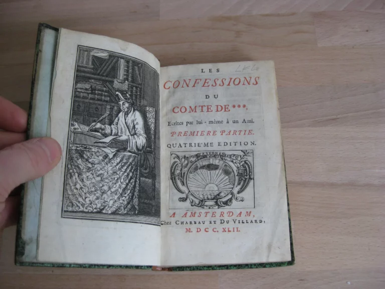 Les confessions du Comte de ***