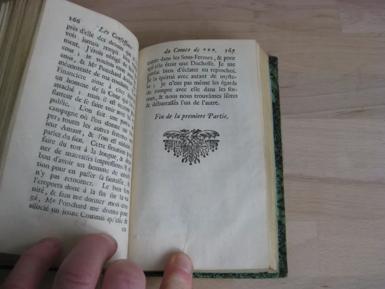 Les confessions du Comte de ***