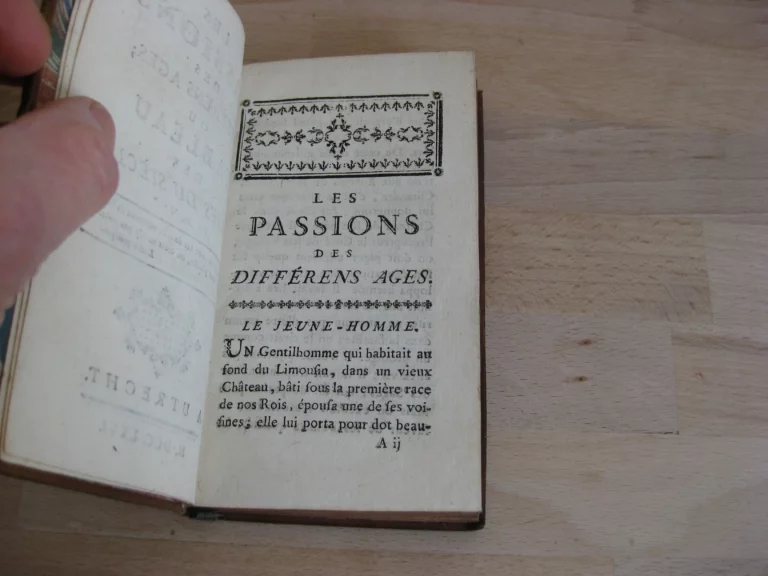 Les passions des différents âges ou Tableau des folies du siècle