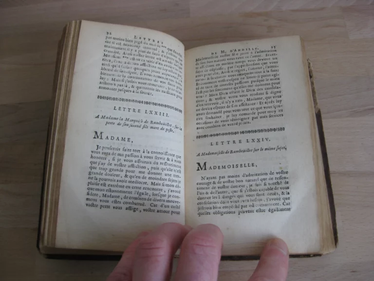 Lettres de Monsieur Arnauld D’Andilly Lettres de Monsieur Arnauld D’Andilly