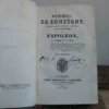 Mémoires de Constant, premier valet de l'empereur Mémoires de Constant, premier valet de l'empereur