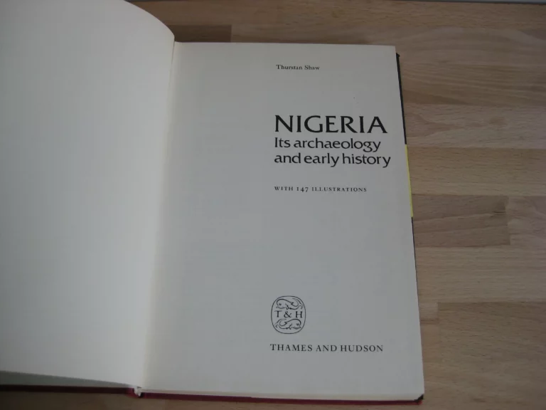 Nigeria. Its archeology and early history