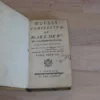 Oeuvres complètes  de M. le C. de B***, 2 tomes en un volume