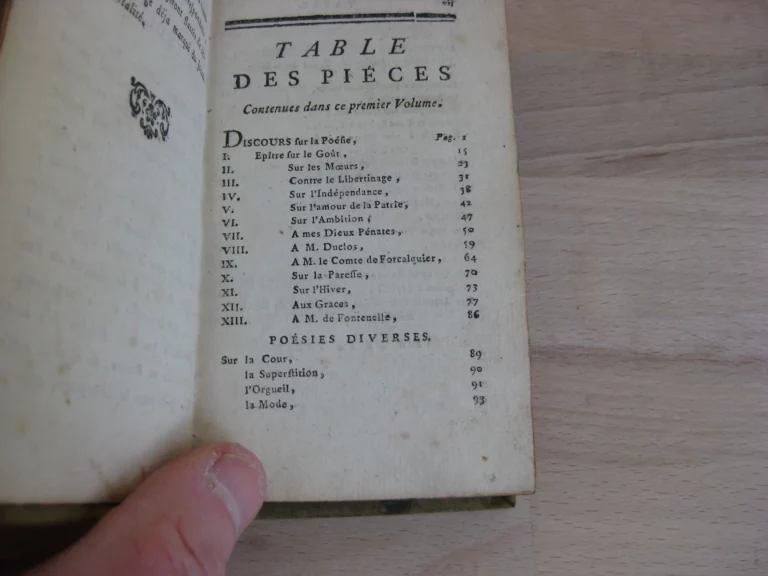 Oeuvres complètes  de M. le C. de B***, 2 tomes en un volume