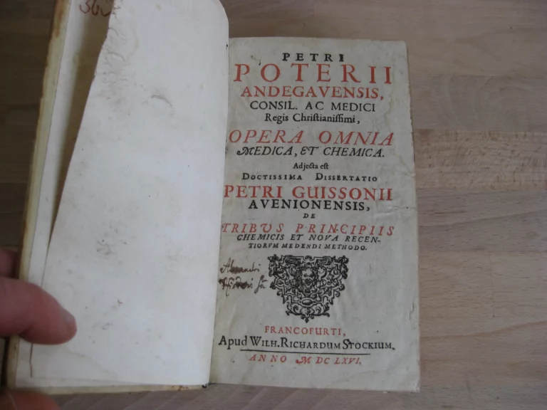 Opera Omnia medica et chemica - Petri Poterii Opera Omnia medica et chemica - Petri Poterii