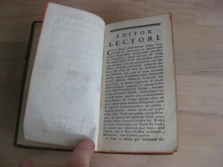 Orationes ex sallustii, livii, curtii, et taciti