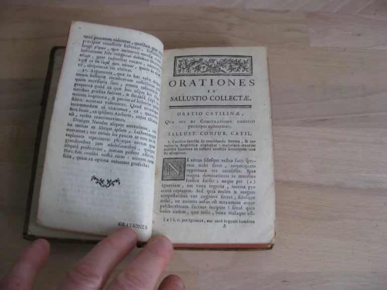 Orationes ex sallustii, livii, curtii, et taciti