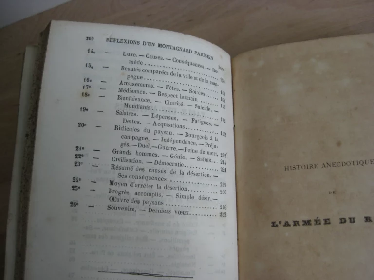 Recueil de trois textes dont Histoire anecdotique de l’armée du Rhin