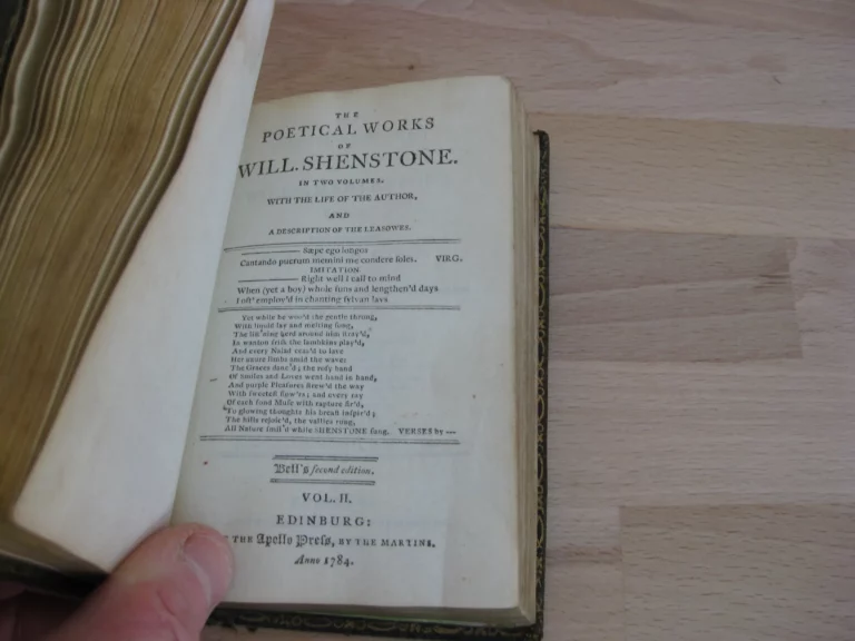 The poetical works. With the life of the author, and a description of the Leasowes The poetical works. With the life of the author, and a description of the Leasowes