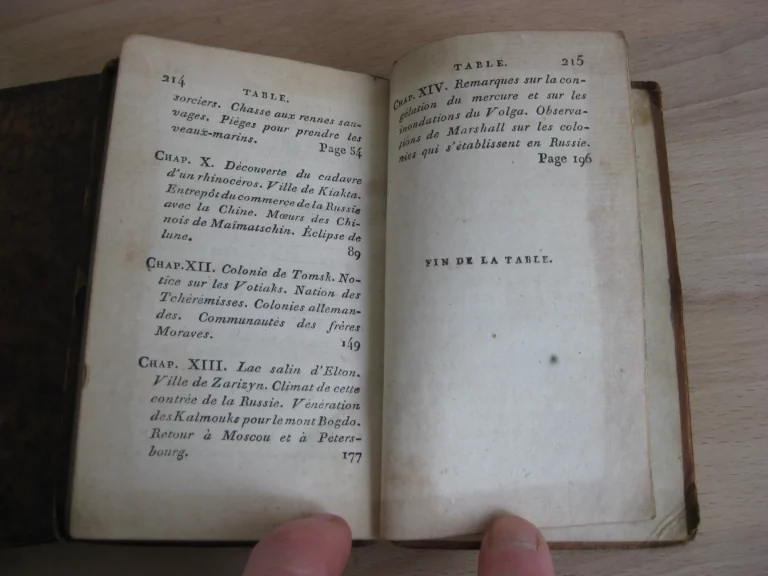 Voyage de Pallas dans l'Empire de Russie et dans l'Asie septentrionale