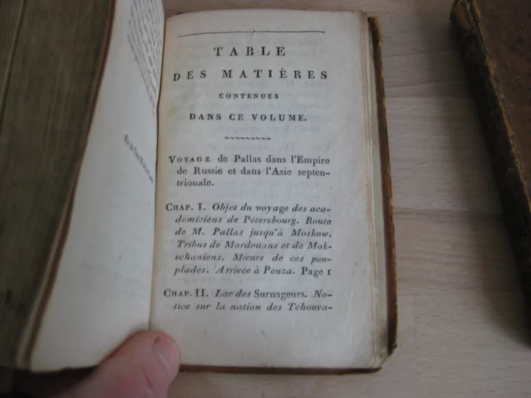 Voyage de Pallas dans l'Empire de Russie et dans l'Asie septentrionale