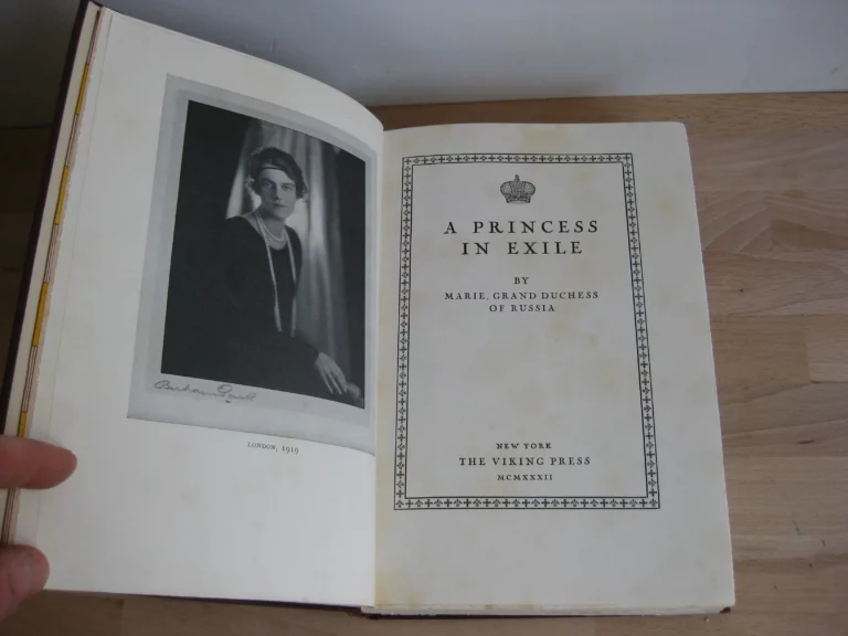 A Princess in Exile, by Marie, Grand Duchess of Russia