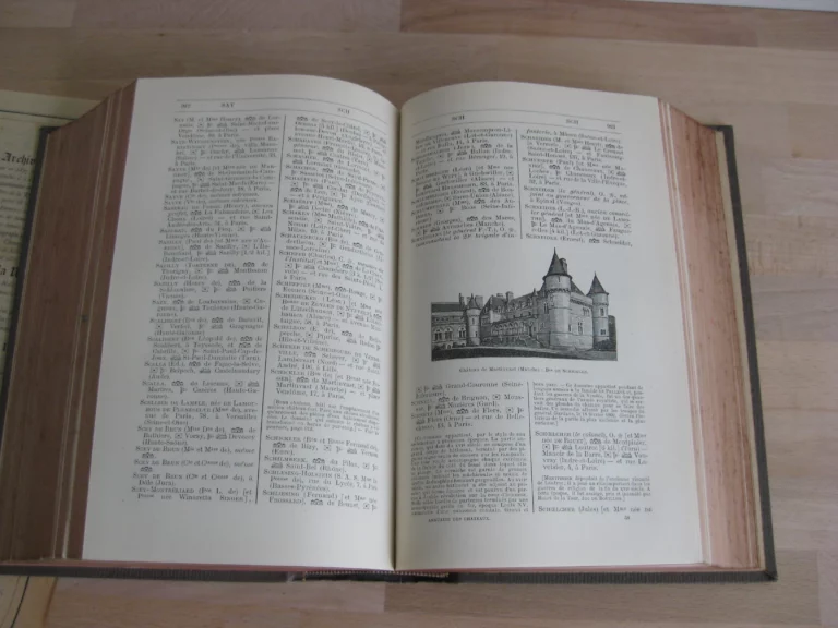 Annuaire des châteaux et des départements 1889-1890 Annuaire des châteaux et des départements 1889-1890