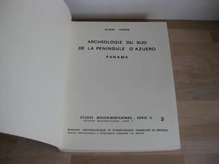 ‎Archéologie du sud de la péninsule d'Azuero, Panama